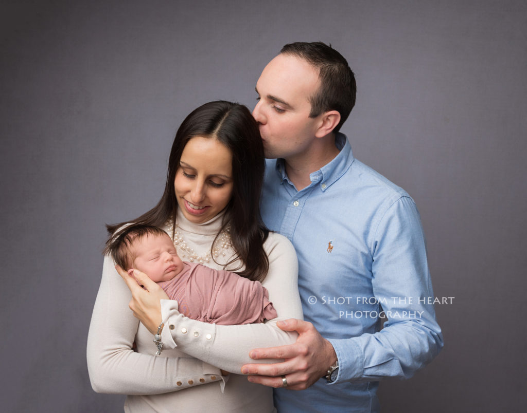 family photography with newborn baby
